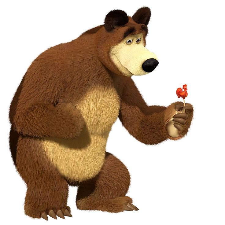 Медведь мишка из мультика Маша и медведь