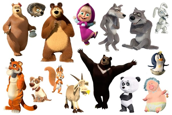 Маша и медведь герои Медведица