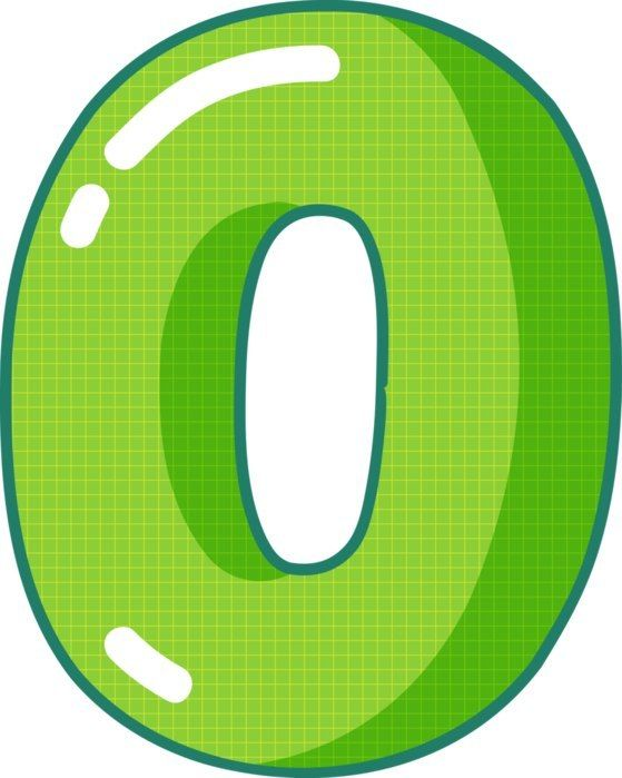 Цветные цифры