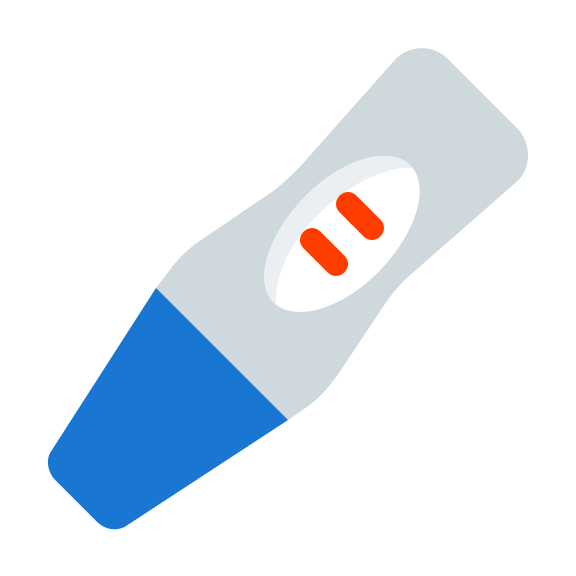 Тест на беременность вектор