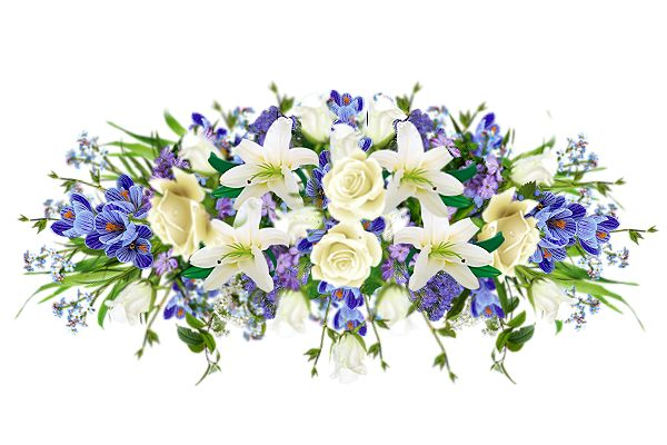 Букет горизонтальный