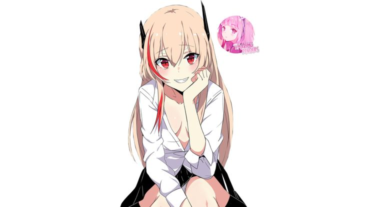 Аниме девушки на прозрачном фоне