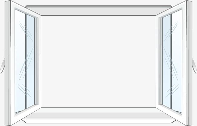 Окно на прозрачном фоне