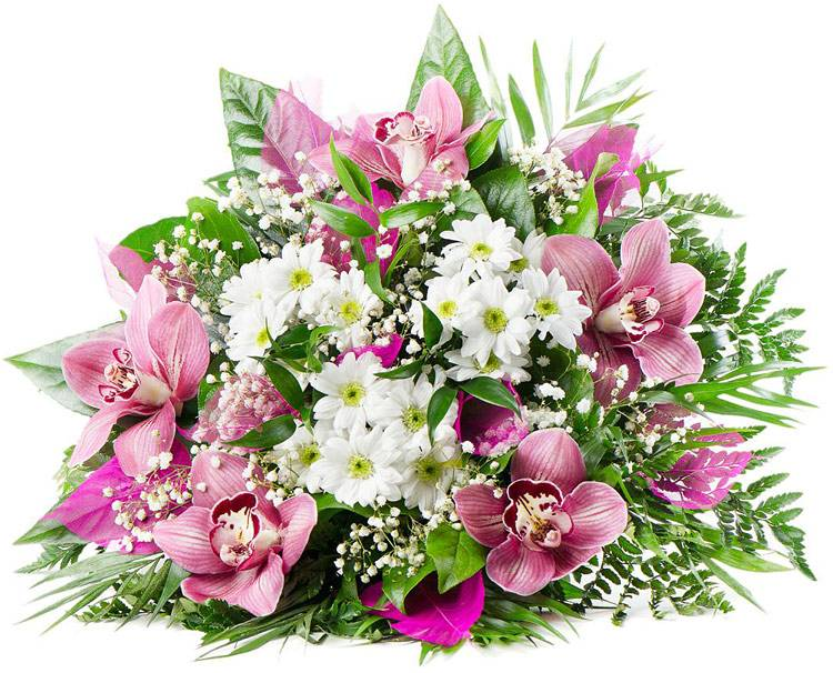 Красивый букет цветов