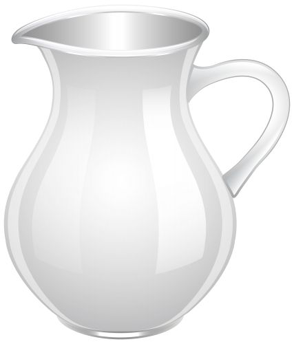 Белый кувшин