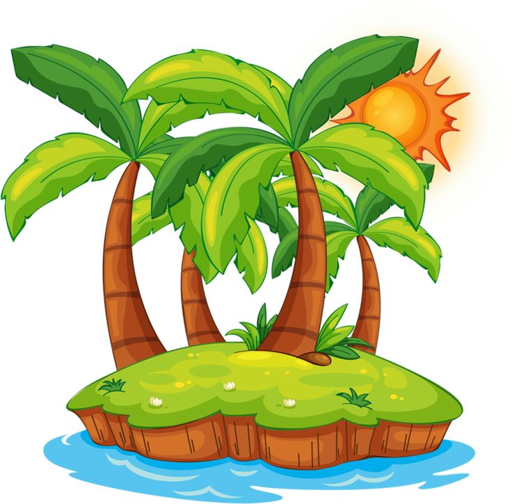 Остров мультяшный