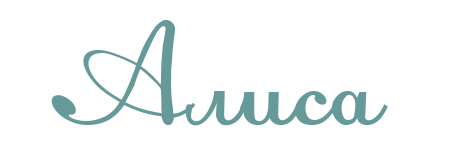 Красивая надпись имени Алиса