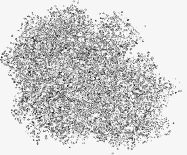 Серебристые блестки