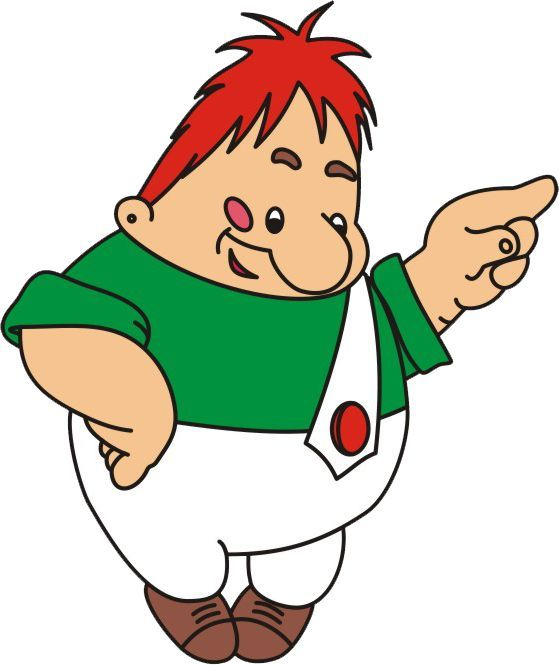 Герои мультика Карлсон