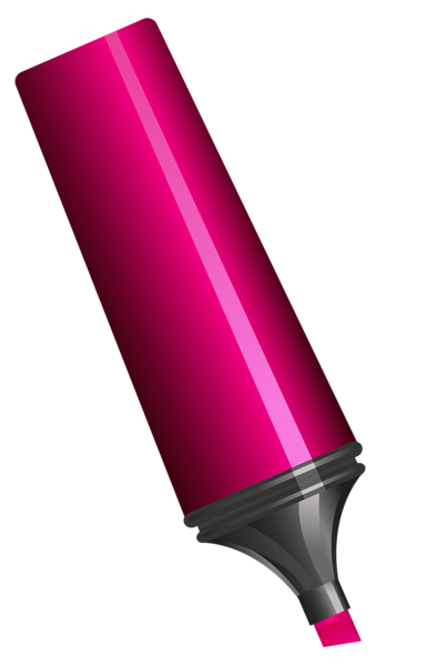 Маркер на прозрачном фоне