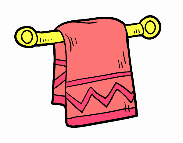 Нарисовать полотенце