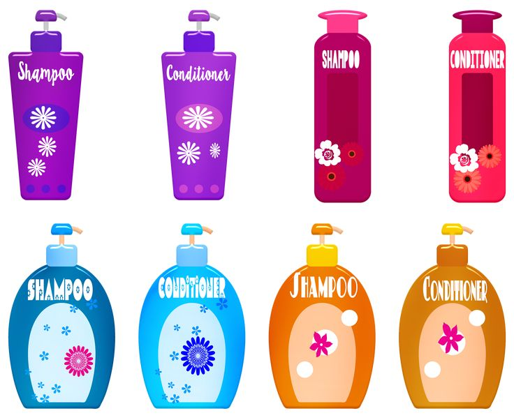 Шампунь рисунок
