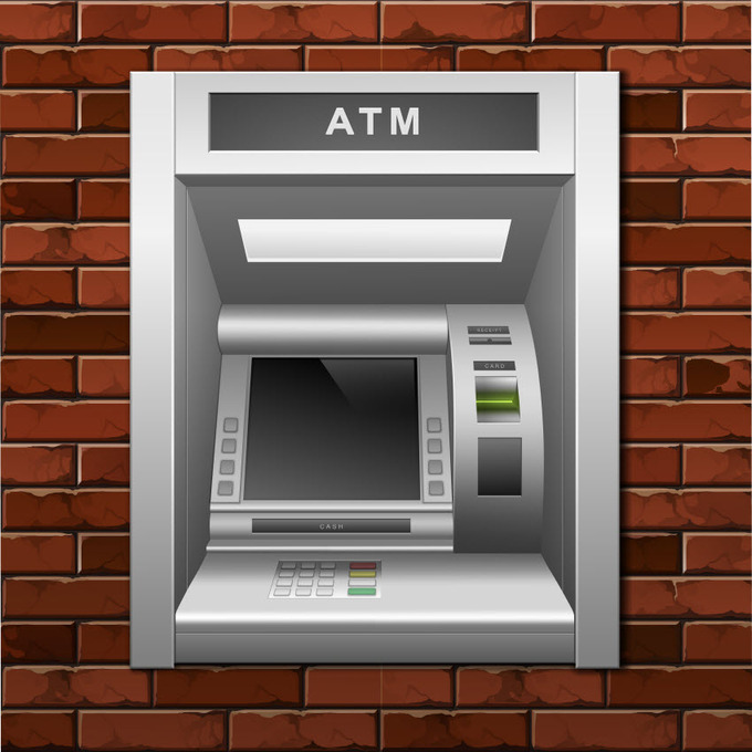 Банкомат иллюстрация