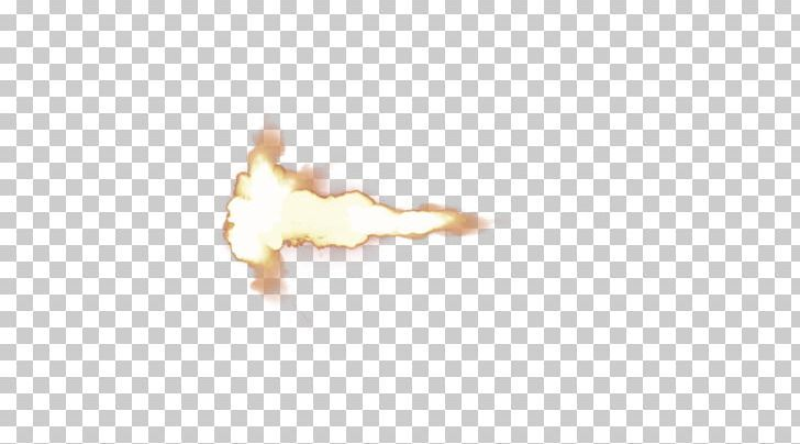 Огонь от выстрела без фона