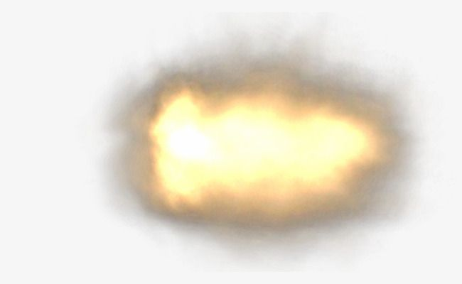 Эффект выстрела без фона