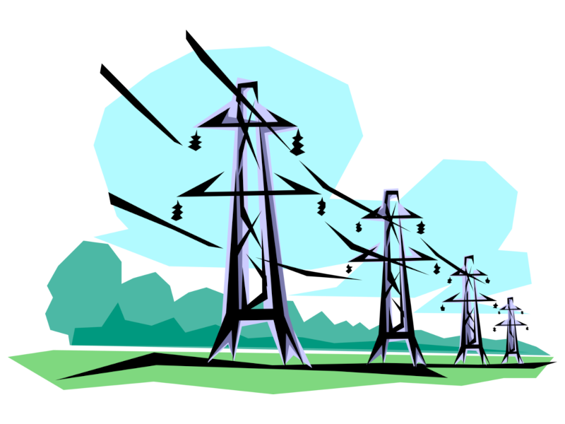 Высоковольтная линия передачи электроэнергии