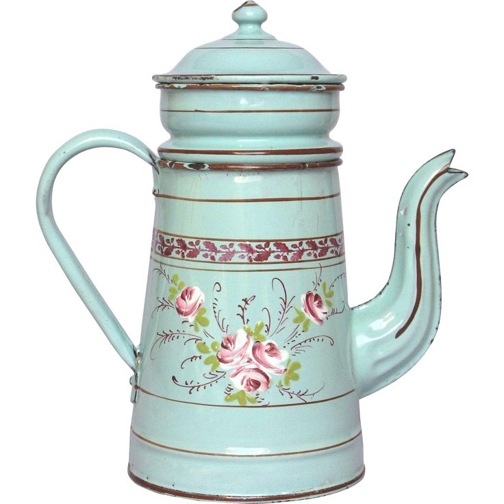 Расписанный чайник