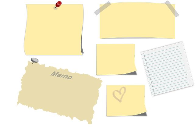 Стикер записка