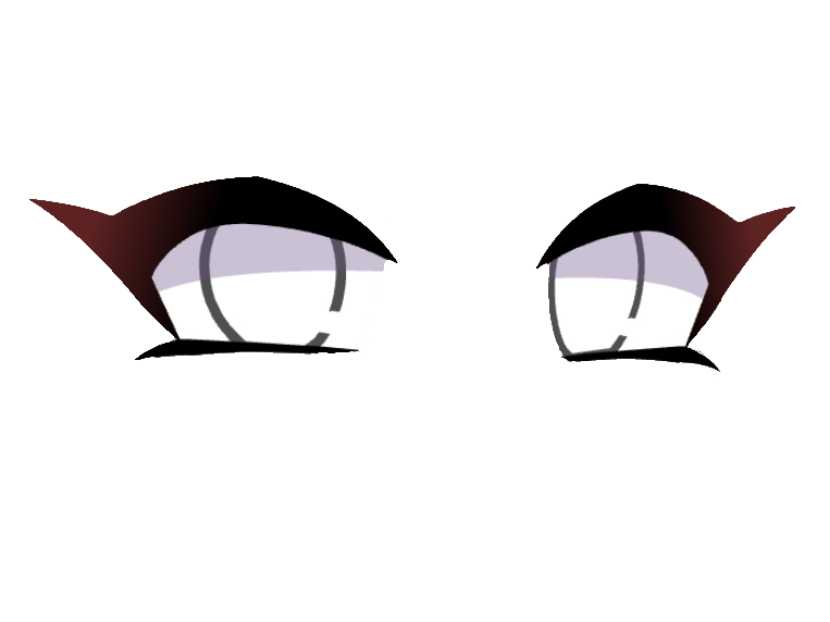 Рисунки гача лайф глаза