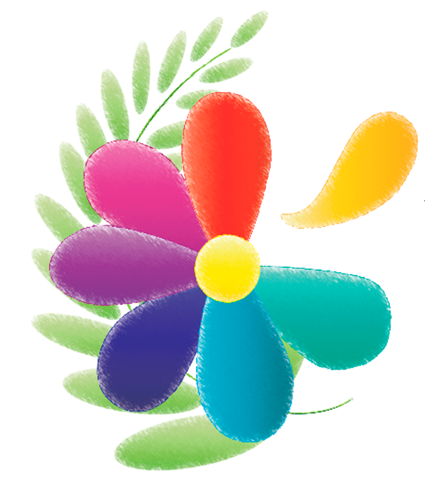 Цветик семицветик с оторванным лепестком