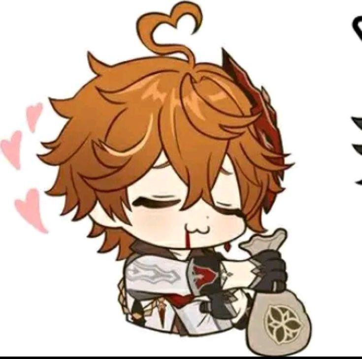 Тарталья Чиби Стикеры