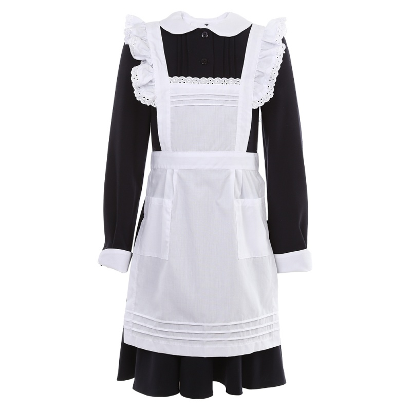 Школьная форма для девочек с фартуком