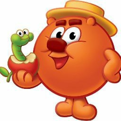 Смешарики Копатыч на белом фоне