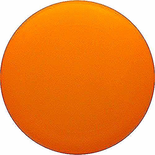 Оранжевый круг на прозрачном фоне