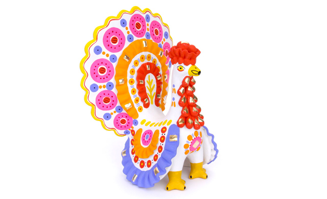 Вятский петух Дымковская игрушка