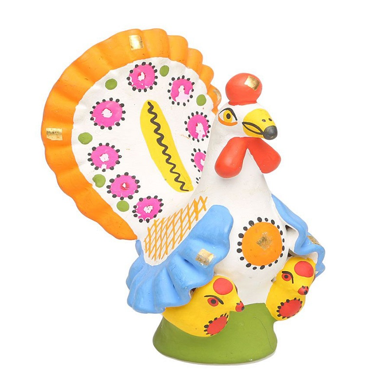 Дымковская игрушка для дошкольников