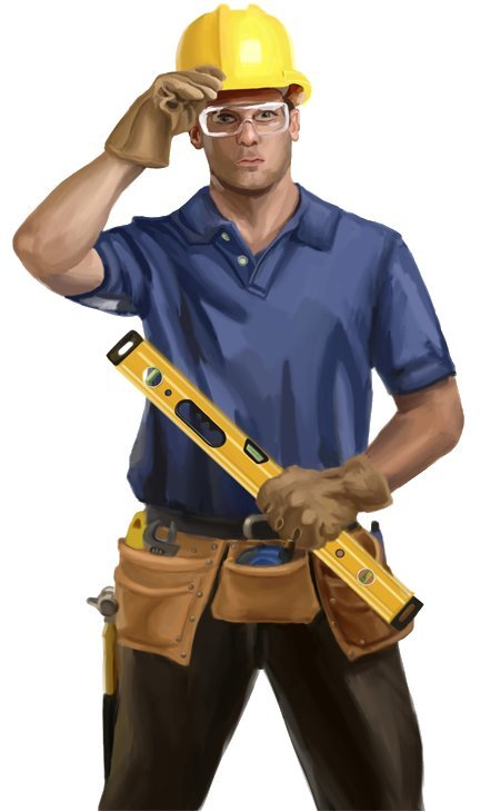 Строитель мультяшный