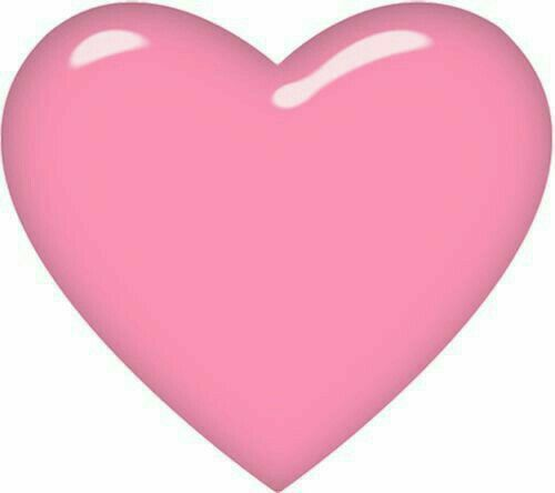 Розовые сердечки на прозрачном фоне