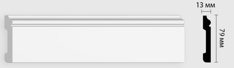 Плинтус ДЮРОПРОФИЛЬ d004 Декомастер