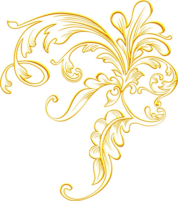 Золотой орнамент