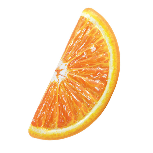 Апельсин на белом фоне