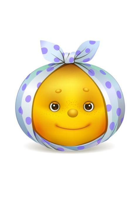 Маска Колобок для детей