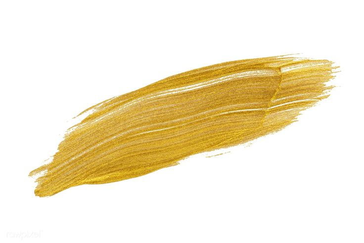 Золото мазок
