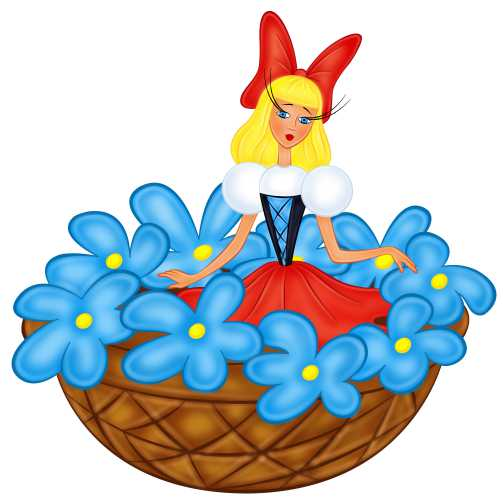 Дюймовочка для детей