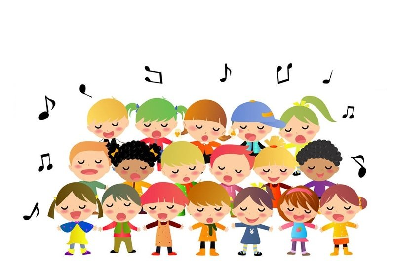 Дети поют в Хоре