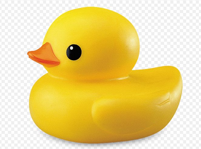 Утенок в ванной