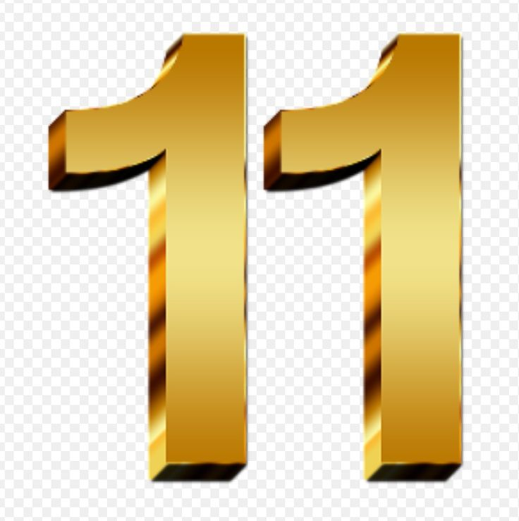 Цифры без фона