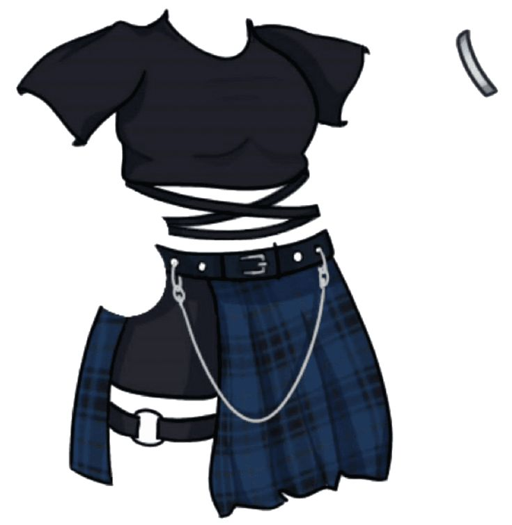 Одежда для гачи лайф девочки