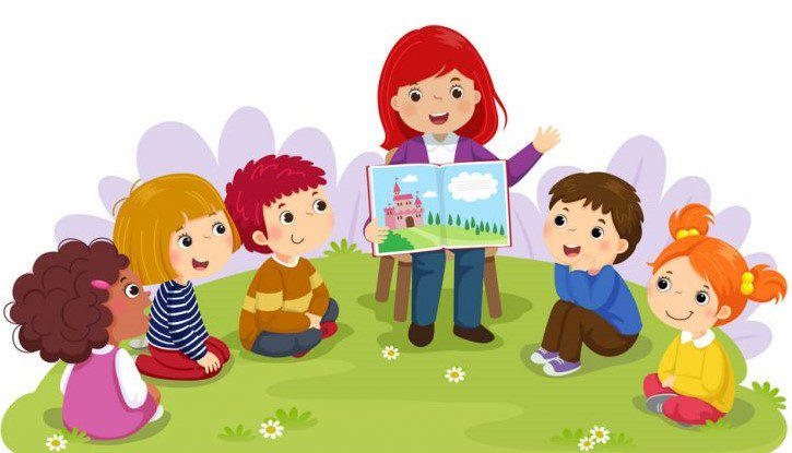 Воспитатель мультяшный