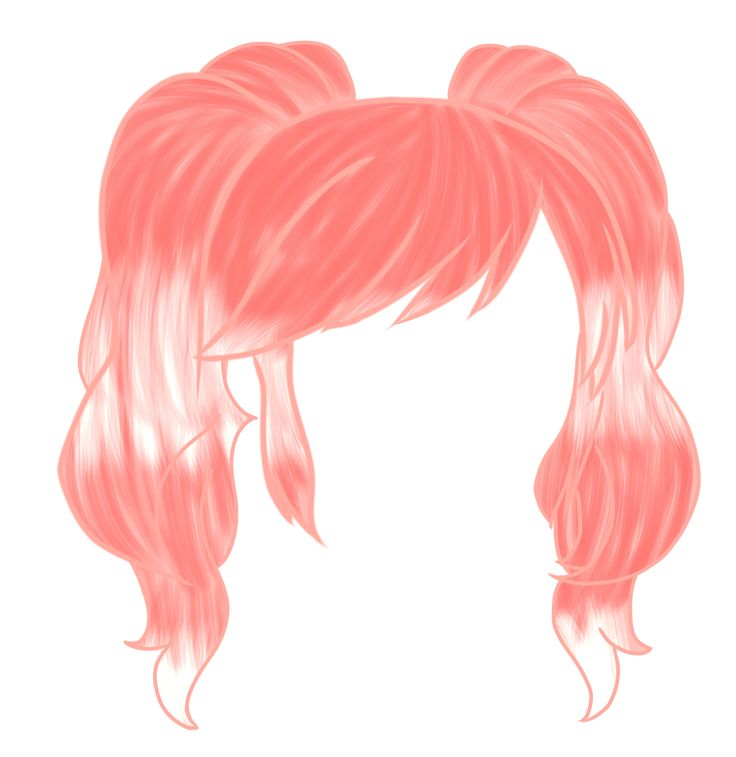 Gacha Pink волосы