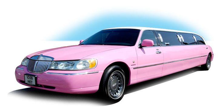 Линкольн Таун кар лимузин розовый