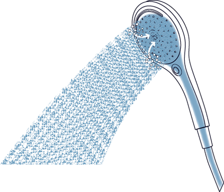 Душевая лейка детская