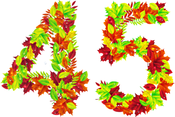 осенние цифры