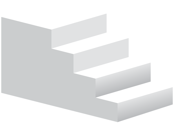 Белые ступеньки