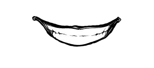 Рот без фона