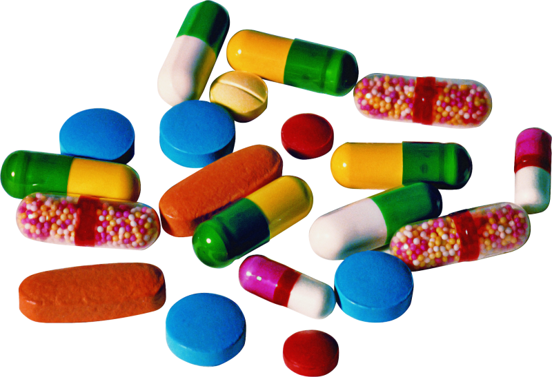 Цветные таблетки